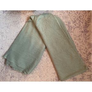 NWOT A New Day green ribbed knit wrap